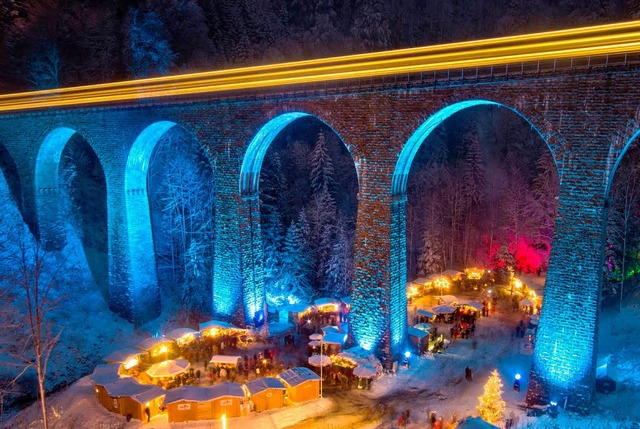 So will sich der Weihnachtsmarkt in der Ravennaschlucht wieder prsentieren.   | Foto: HTG