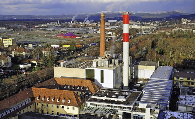 Liefert Strom, Klte, Dampf und eben Wrme: das Heizkraftwerk der Uniklinik.   | Foto: Thomas Kunz