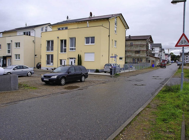 Gehwege und Parkplatzstreifen sowie di...chloss jetzt der Marcher Gemeinderat.   | Foto: manfred frietsch