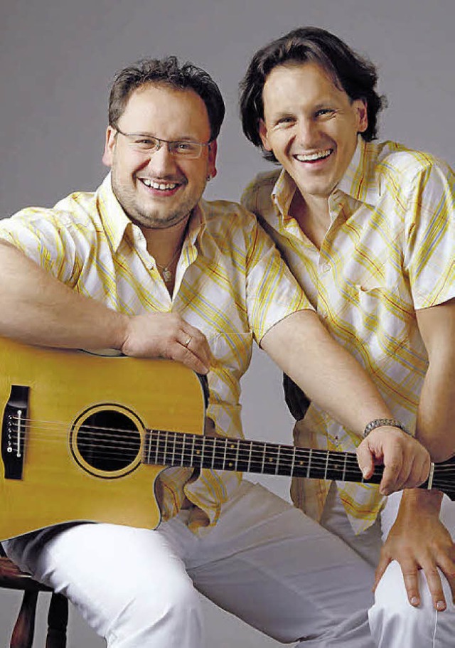 Das Duo Grashpfer spielt am Samstag b...Volksmusik, Schlager, Oldies und Pop.   | Foto: Veranstalter