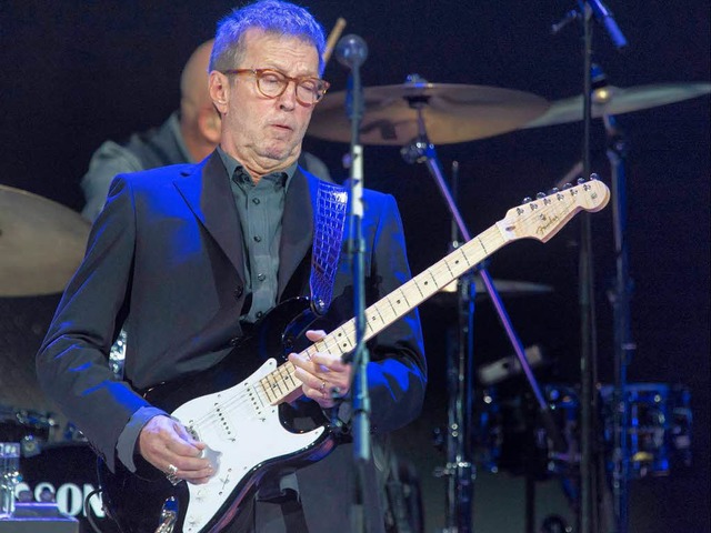 Es ist zwei Generationen her, dass in ...en: &#8222;Clapton Is Supergod&#8220;.  | Foto: dpa