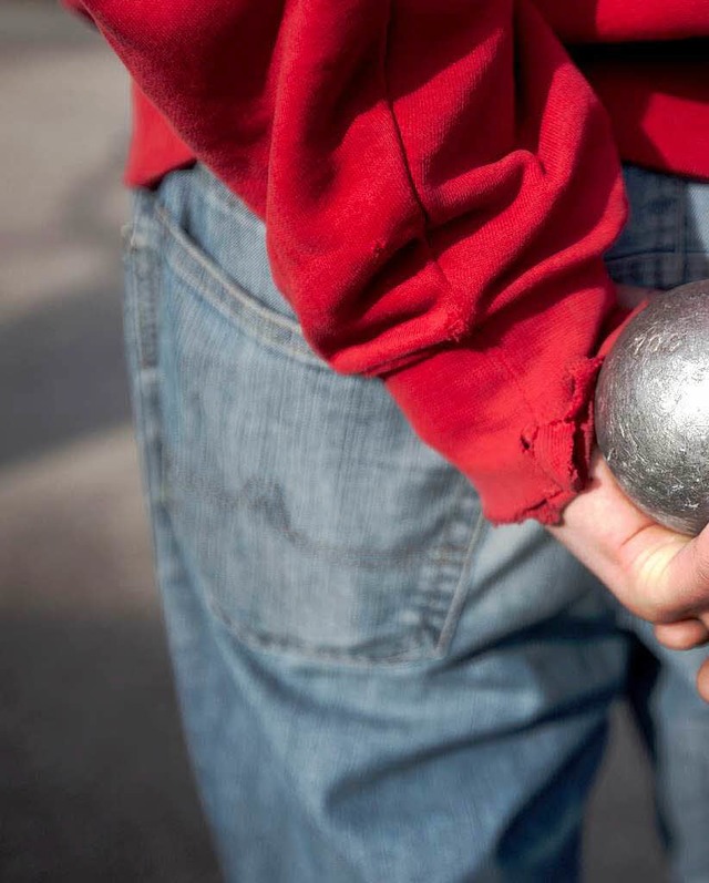 In Waldkirch wird gern Boule gespielt,...llem im Park an der Schlettstadtallee.  | Foto: DAVID GANNON