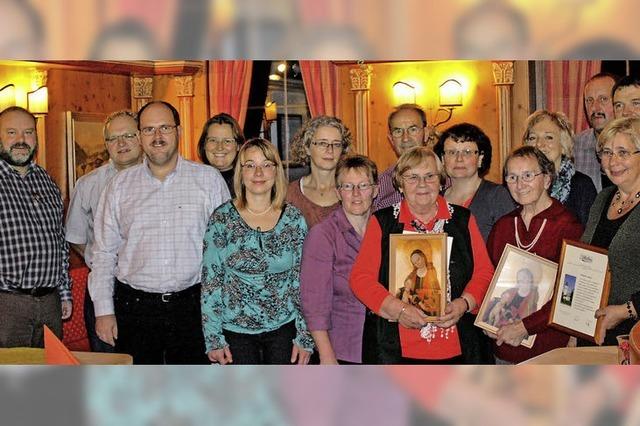 Stolze Bilanz: 60 Jahre im Kirchenchor St. Fides aktiv