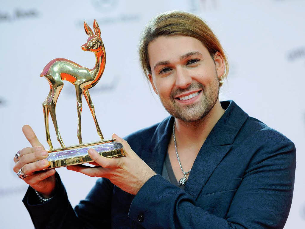 Der Geiger David Garrett  erhielt den Preis in der Kategorie "Klassik"