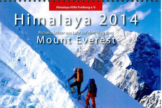 Kalender dokumentiert die Mount Everest-Besteigung eines Lahrer Bergsteigers