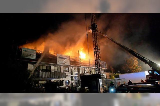 Dachstuhlbrand in Niederrimsingen gelscht – keine Verletzten