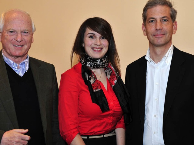 Die Freiburger CDU-Spitzenkandidaten f...lin Jenkner, Klaus Schle (von links).  | Foto: Thomas Kunz (honorarfrei)