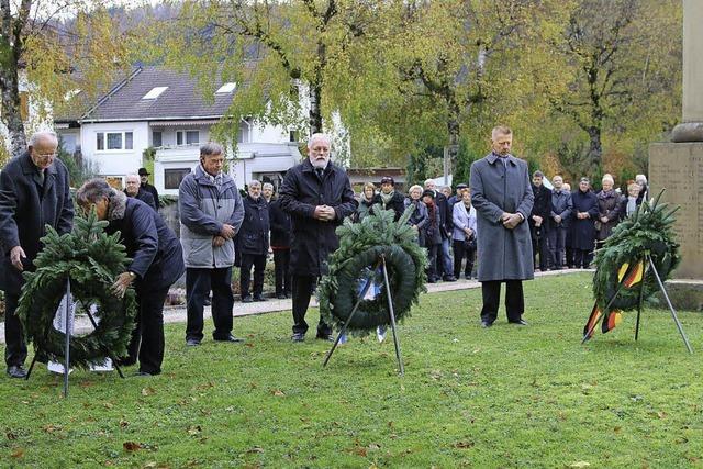 Ein Zeichen gegen die Kriegsverherrlichung