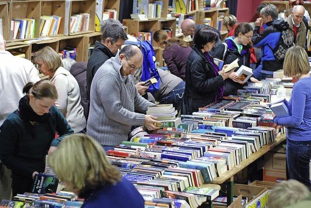 Vier Tonnen Bücher finden neue Leser