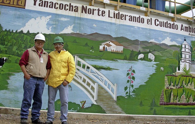 Yanacocha ist fhrend im Umweltschutz ...nicht alle unterschreiben die Aussage.  | Foto: DPA Avis