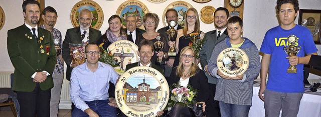 Kiechlinsbergen. Der neue Schtzenkni...s Oberschtzenmeister Alexander Meyer.  | Foto: Roland Vitt