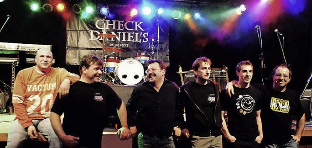 Beim letzten Sphloch-Fest spielt am k...rer Band &#8222;Check Daniels&#8220;.   | Foto: Privat