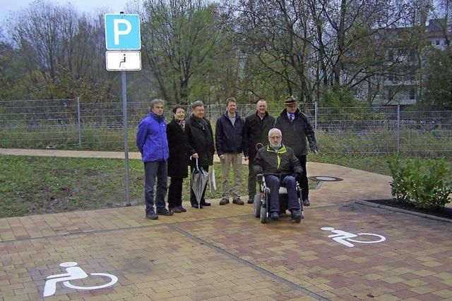 Mehr Parkraum für Behinderte