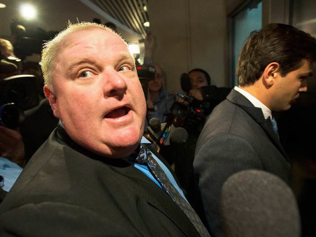 Torontos Brgermeister  Rob Ford  | Foto: AFP