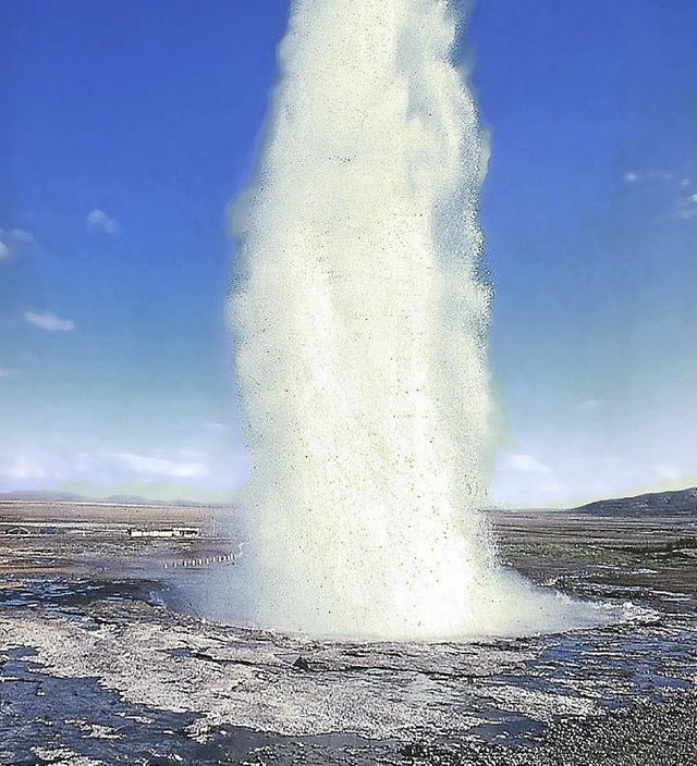 Heizquelle Geysir  | Foto: Mundo