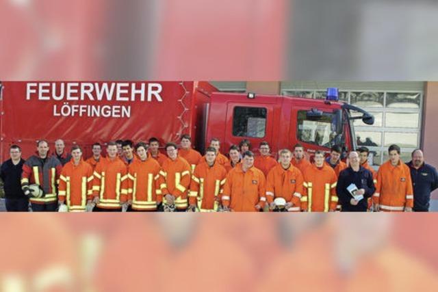 25 neue Funker fr die Feuerwehr