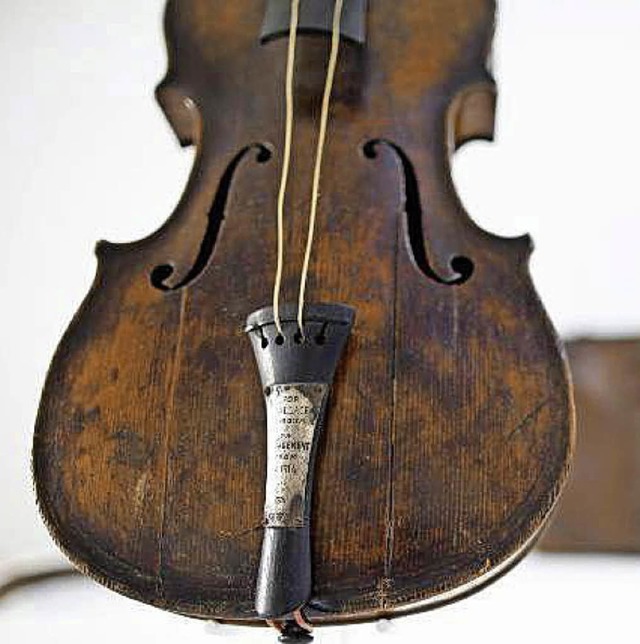 Die Titanic-Geige  | Foto: dpa