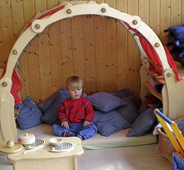 Die Kinderbetreuung stellt die Gemeind...mt aus dem Kindergarten St. Michael).   | Foto: privat