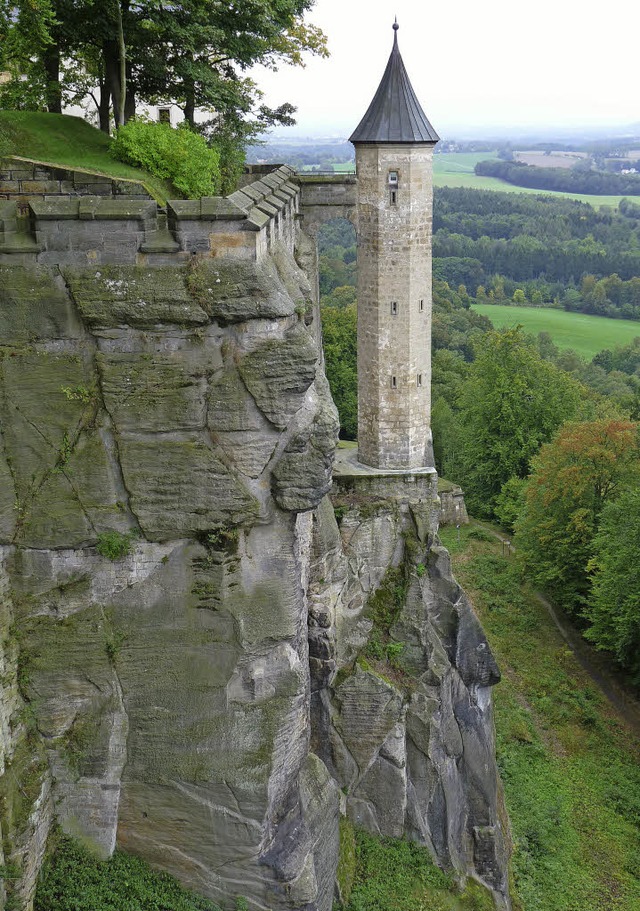 Auf Fels gebaut: Festung Knigstein  | Foto: Schiedel/Matthias Creutziger