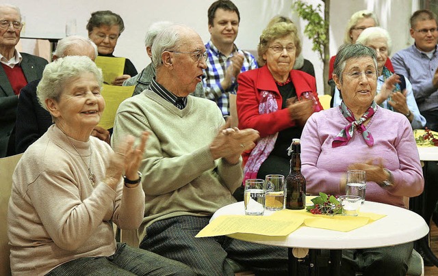 Etwa 40 Besucher waren am Sonntagnachmittag  in den Winefeldsaal gekommen.   | Foto: Sandra Decoux-Kone