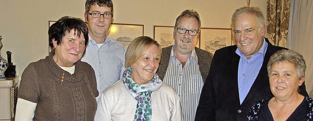 Der Vorstand des Kur- und Verkehrverei...ch Schlageter, Edith Lais (von links).  | Foto: Ulrike Jger