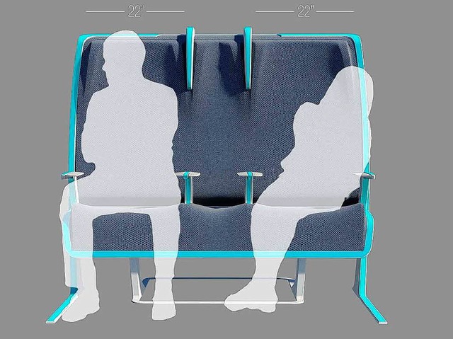 Wer mehr  Platz braucht, soll auch meh...das ist die Idee der flexiblen Sitze.   | Foto: Privat