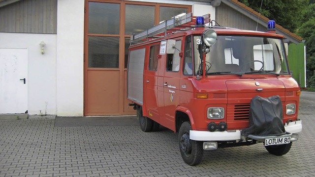 Altes Feuerwehrauto  von Niedereggenen  | Foto: Feuerwehr Schliengen