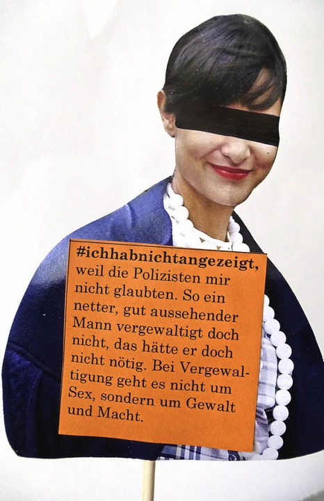 #ichhabenichtangezeigt 16 Tage gegen Frauengewalt  | Foto: Wildwasser Freiburg