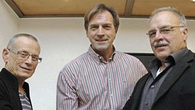 Neues Vorstandsteam: Reinhard Brner, ... Whler in das Kommunalwahljahr 2014.   | Foto: privat