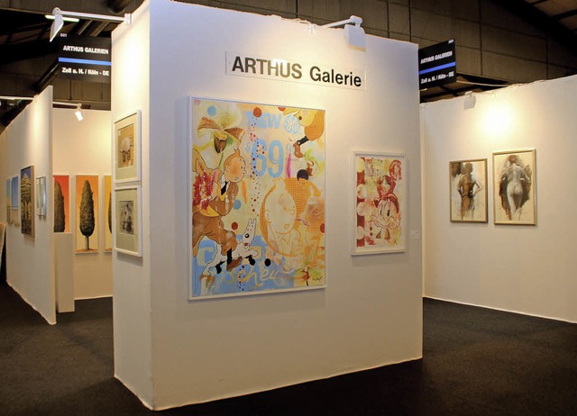 Die Arthus-Galerie aus Zell gehrt sch...r von rechts) aus Lahr noch hin will.   | Foto: Eri Sieberts