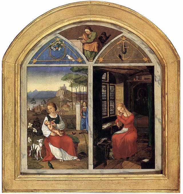 &#8222;Maria und Sulamith&#8220;, von Franz Pforr 1811 gemalt   | Foto: wikipedia