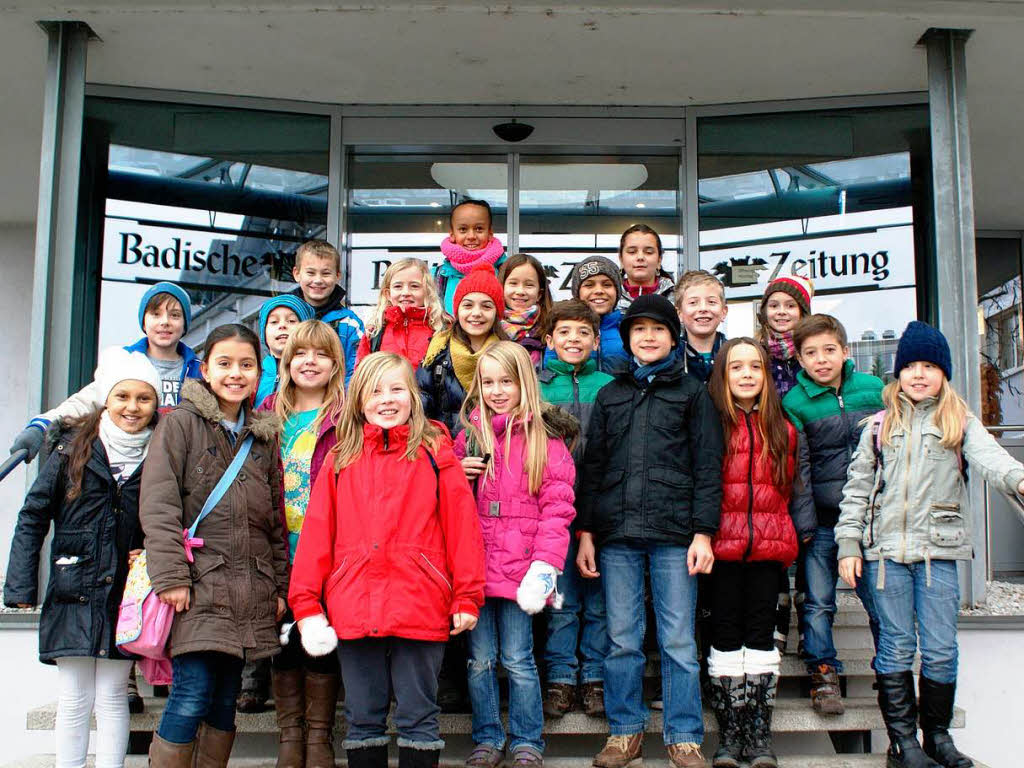 Die Klasse 4 der Markgrafen Schule Tiengen. Die Klasse 4 der Markgrafen Schule Tiengen.