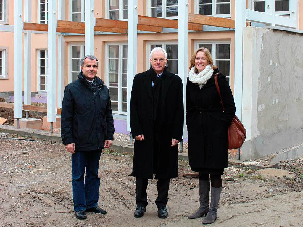 2012: Besuch auf der Baustelle in Merdingen 2012: Besuch auf der Baustelle in Merdingen