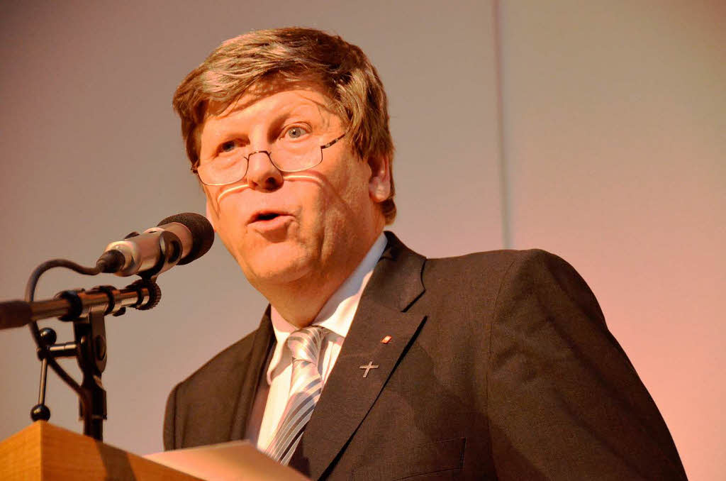 Auch der Diözesan-Caritasdirektor Bernhard Appel spricht Auch der Diözesan-Caritasdirektor Bernhard Appel spricht