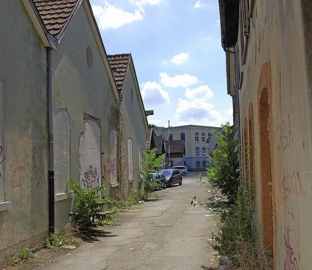 Im Bereich Badweg ist baurechtlich die Grundlage fr Vernderungen gelegt.   | Foto: Trenz