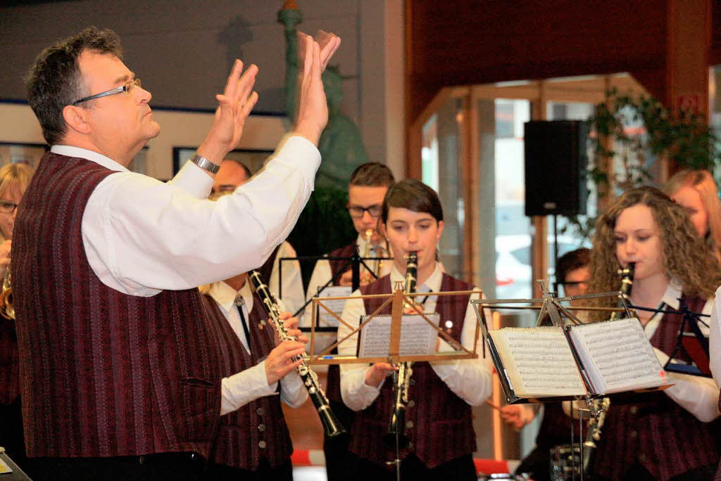 Der Musikverein sorgte fr die musikalische Umrahmung der Erffnung.