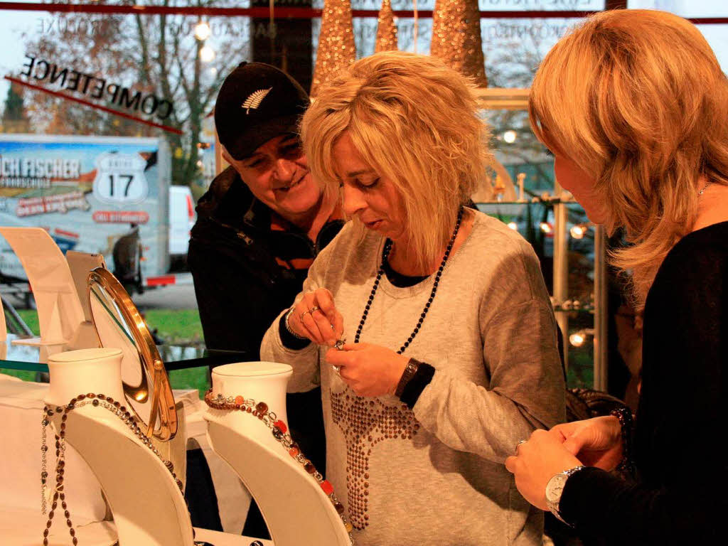 Viel zu entdecken gab es beim Bahlinger Wintermarkt.