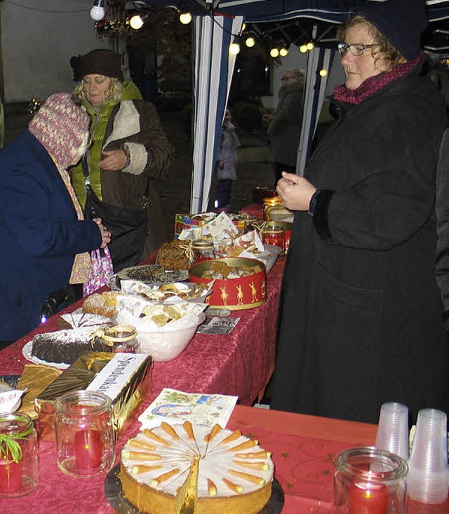 Bellingen Erffnung Weihnachtsdorf  | Foto: Jutta Schtz