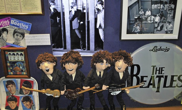 Ein Muss fr Beatlesfans: die Ausstell...;Fab Four Ever&#8220; im Europa-Park.   | Foto: Robert Ullmann