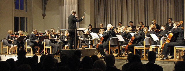 Das Sinfonie-Orchester Emmendingen spi...e Werke von Mendelssohn und Beethoven.  | Foto: Hans Jrgen Kugler