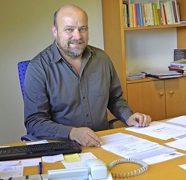 Norbert Halbherr, Leiter  der Reha-Sd...ng Haus Lebensheimat in Reiselfingen.   | Foto: Martin Wunderle