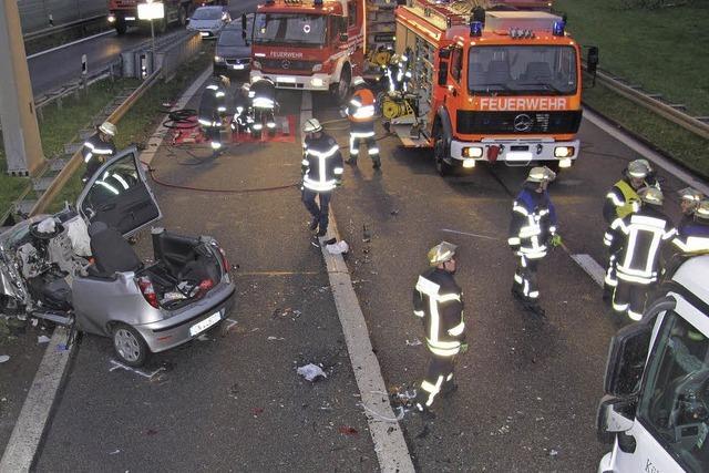 Schwerer Verkehrsunfall