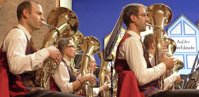 Beim Herbstkonzert in der Malteserhall...es Gndlinger Musikvereins ihr Knnen.  | Foto: christine weirich