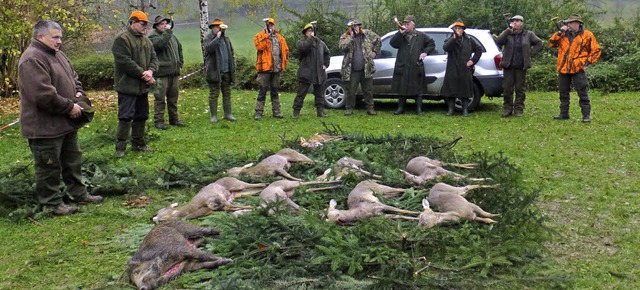 Ein Wildschwein, sieben Rehe und ein Fuchs wurden &#8222;gelegt&#8220;   | Foto: Wissner