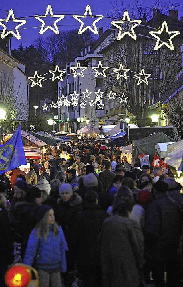 Langer Adventssamstag und Weihnachtsma...st  am kommenden Samstag in Mllheim.   | Foto: Mnch