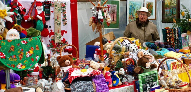Auch beim 25. Weihnachtsmarkt am komme... Spielzeug und Gebasteltes vorfinden.   | Foto: archivfoto: cremer