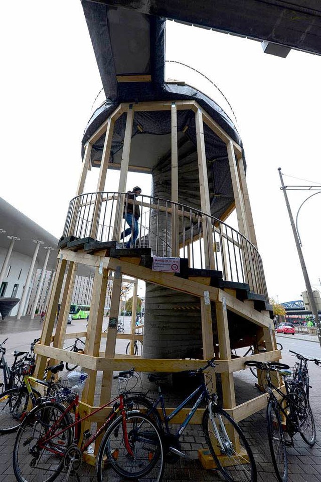 Wendeltreppe mit Sttzkorsett   | Foto: Ingo Schneider