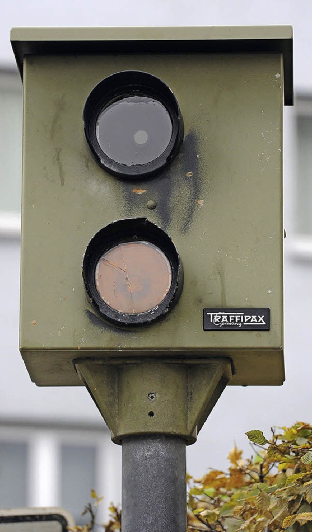 Der Anblick solcher Blitzer bleibt Autofahrern in Bad Sckingen erspart.   | Foto: Ingo Schneider