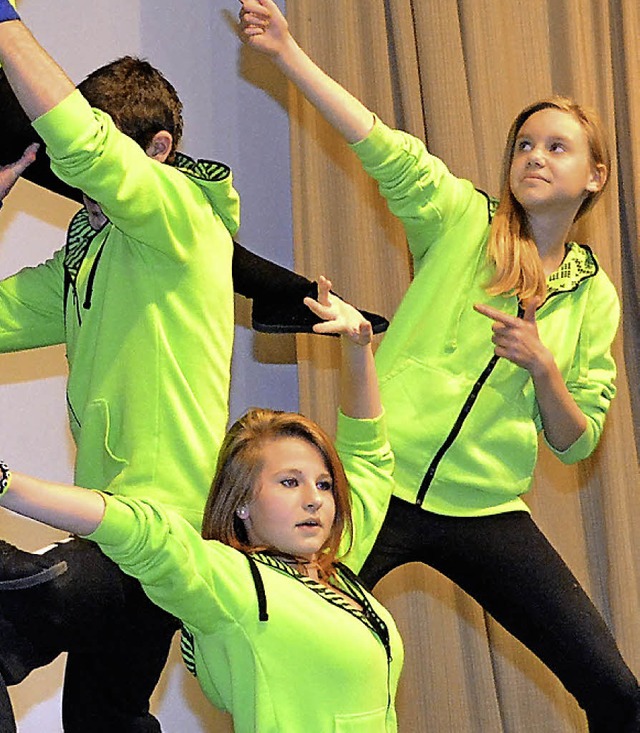 Schwung in die Halle brachten die Breakdancer von Kevin Klein  | Foto: Paul Berger