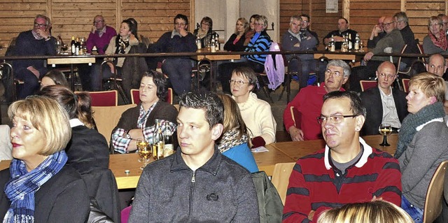 Gut besucht war die Brgerversammlung ...nde Hchenschwand im Haus des Gastes.   | Foto: S. Pichler